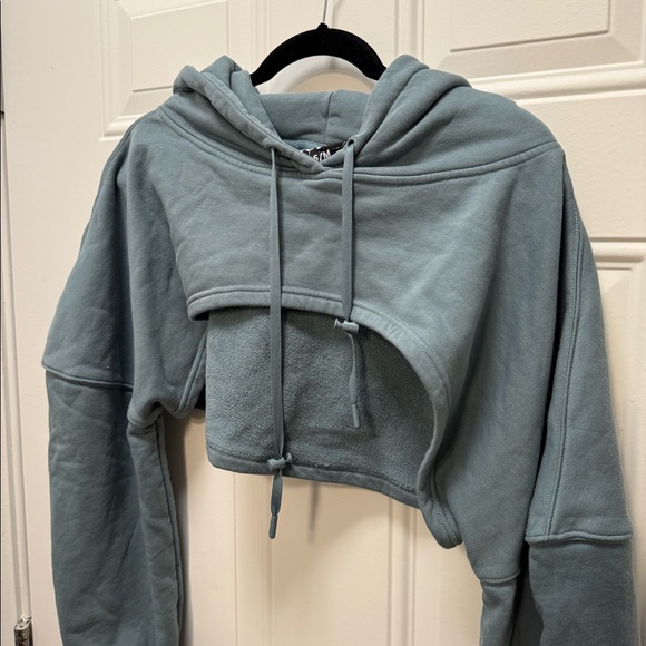 POPFLEX Tops - PopFlex S/M Shruggie Cloud